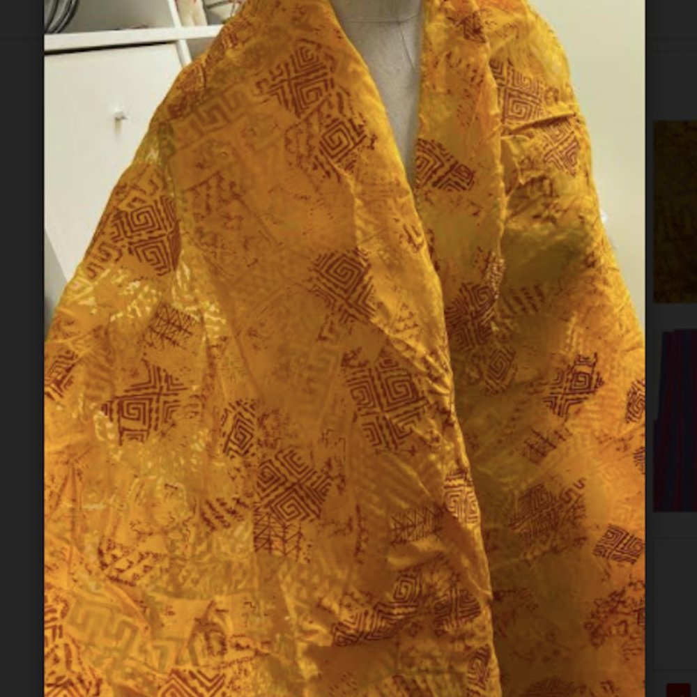 Mood NYC Fabric - Cotton Blend Print - 2 yds